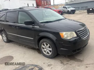 2010 Chrysler Town & Country Touring with VIN 2A4RR5D17AR431823, listed as a Copart auction lot 54990505 with 200,459 mi miles and Clean Title. Bid and sale history available at carsss.com. Image 1.