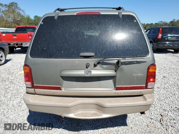 2000 Mercury Mountaineer z VIN 4M2ZU86P6YUJ34623, wystawiony jako Copart lot #75513494 z przebiegiem 155 320 mil mil oraz Szkoda całkowita • Salvage title. Historia ofert i sprzedaży dostępna na DreamBid. Obrazek 6.