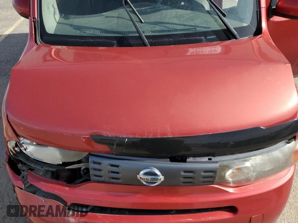 2009 Nissan Cube SL with VIN JN8AZ28R29T127339, listed as a Copart auction lot 49831125 with Not Provided miles and Salvage Title. Bid and sale history available at DreamBid. Image 12.