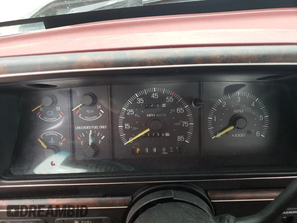 1991 Ford F-150 with VIN 1FTDF15Y1MLA17379, listed as a Copart auction lot 78858694 with 83,758 mi miles and Salvage Title. Bid and sale history available at carsss.com. Image 9.