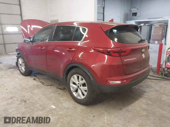 2018 Kia Sportage LX with VIN KNDPM3AC4J7449705, listed as a IAAI auction lot 41640305 with 74,292 mi miles and . Bid and sale history available at carsss.com. Image 3.