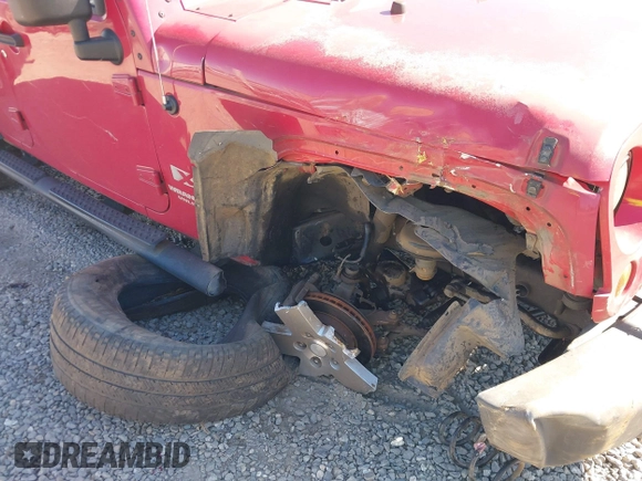 2008 Jeep Wrangler Unlimited X with VIN 1J4GB39188L649099, listed as a IAAI auction lot 41439440 with 211,291 mi miles and . Bid and sale history available at DreamBid. Image 6.