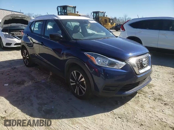 2020 Nissan Kicks SV with VIN 3N1CP5CV6LL532814, listed as a Copart auction lot 45410675 with 125,017 mi miles and Salvage Title. Bid and sale history available at carsss.com. Image 11.