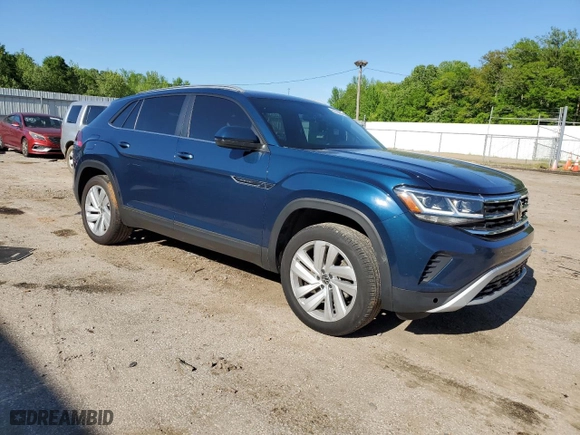 2020 Volkswagen Atlas Cross Sport 2.0T SE w/Technology with VIN 1V25C2CA5LC205330, listed as a Copart auction lot 51754254 with 74,562 mi miles and Salvage Title. Bid and sale history available at carsss.com. Image 4.