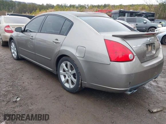 2008 Nissan Maxima 3.5 SL with VIN 1N4BA41E78C814301, listed as a IAAI auction lot 41437982 with 216,552 mi miles. Bid and sale history available at carsss.com. Image 3.