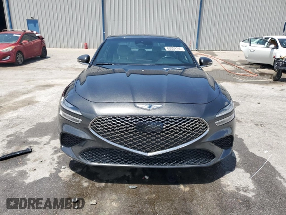2022 Genesis G70 3.3T с VIN KMTG54TE3NU098344, выставлен на аукционе Copart как лот 60034105 с пробегом 39 487 миль миль и Списание • Salvage title. История ставок и продаж доступна на DreamBid. Изображение 5.