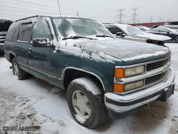 1997 Chevrolet Tahoe with VIN 1GNEK13R3VJ406119, listed as a Copart auction lot 87986295 with 182,367 mi miles and Clean Title. Bid and sale history available at carsss.com. Image 4.