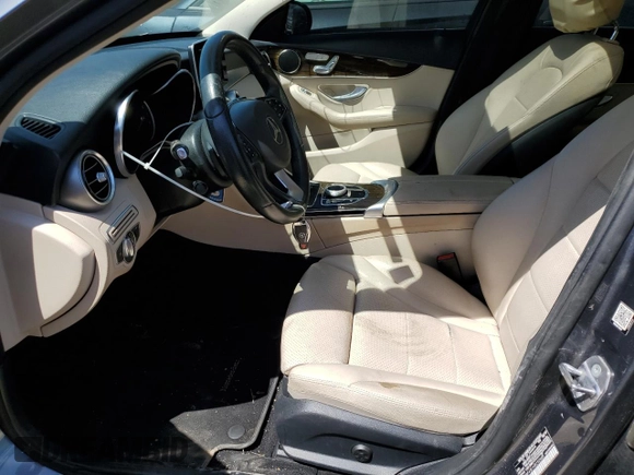2017 Mercedes-Benz C C 300 with VIN WDDWF4JB1HR292660, listed as a Copart auction lot 52553005 with 110,942 mi miles and Salvage Title. Bid and sale history available at carsss.com. Image 7.