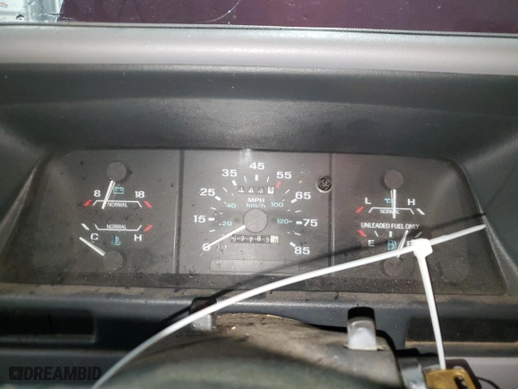 1993 Ford Ranger Splash with VIN 1FTCR10A2PPB24564, listed as a Copart auction lot 84108204 with 57,783 mi miles and Salvage Title. Bid and sale history available at carsss.com. Image 9.
