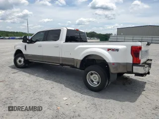 2019 Ford F-350 XL with VIN 1FT8W3DT9KEG33741, listed as a Copart auction lot 59257985 with 60,618 mi miles and Salvage title. Bid and sale history available at DreamBid. Image 2.