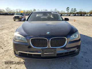 2010 BMW 7 Series 750Li with VIN WBAKB8C58ACY63182, listed as a Copart auction lot 87037964 with 83,484 mi miles and Salvage title. Bid and sale history available at DreamBid. Image 5.