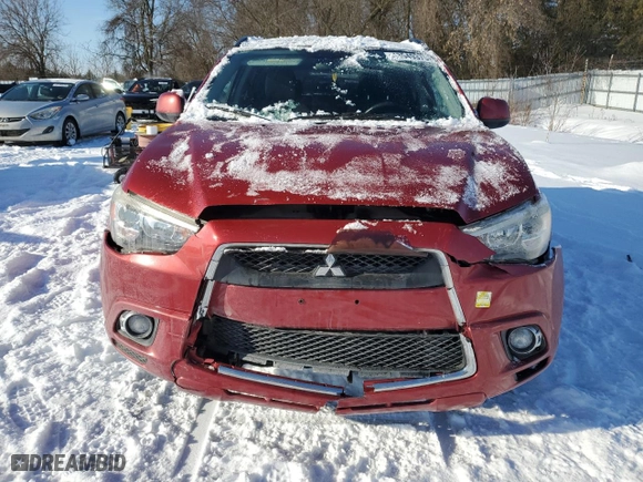 2012 Mitsubishi RVR GT with VIN JA4AJ4AU8CZ602343, listed as a Copart auction lot 43549375 with NaN miles and Salvage Title. Bid and sale history available at carsss.com. Image 5.