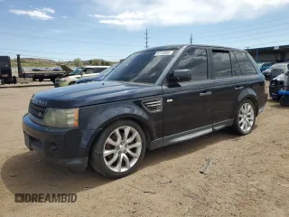 2010 Land Rover Range Rover Sport HSE LUX with VIN SALSK2D41AA229707, listed as a Copart auction lot 54154085 with 127,093 mi miles and Clean Title. Bid and sale history available at carsss.com. Image 1.