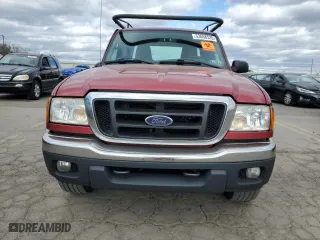 2005 Ford Ranger XLT with VIN 1FTZR45E95PB06678, listed as a Copart auction lot 53658535 with 232,611 mi miles and Clean Title. Bid and sale history available at carsss.com. Image 5.
