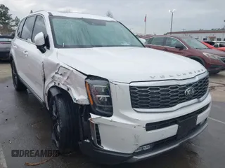 2020 Kia Telluride SX with VIN 5XYP5DHC7LG035980, listed as a IAAI auction lot 41750803 with 55,667 mi miles and . Bid and sale history available at carsss.com. Image 1.