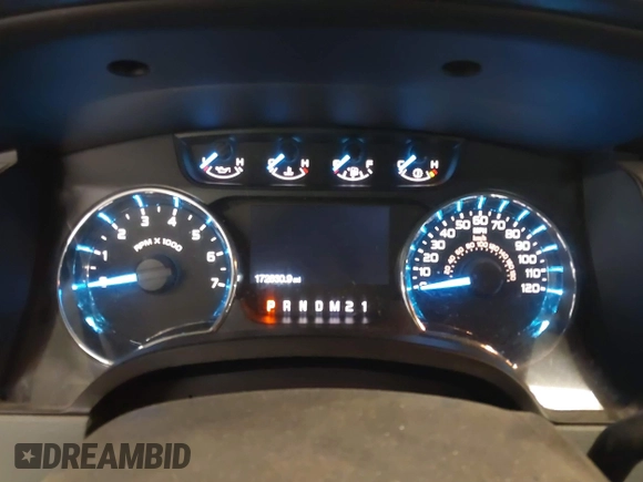 2012 Ford F-150 XL with VIN 1FTFW1EF3CFB28102, listed as a IAAI auction lot 41397526 with 172,630 mi miles. Bid and sale history available at carsss.com. Image 7.