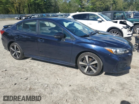 2019 Subaru Impreza Special Sports with VIN 4S3GKAM66K3608507, listed as a Copart auction lot 55732915 with 102,335 mi miles and Salvage title. Bid and sale history available at DreamBid. Image 4.