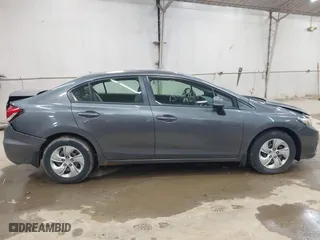 2013 Honda Civic Sdn LX with VIN 19XFB2F51DE200787, listed as a IAAI auction lot 41962907 with 96,849 mi miles. Bid and sale history available at carsss.com. Image 13.