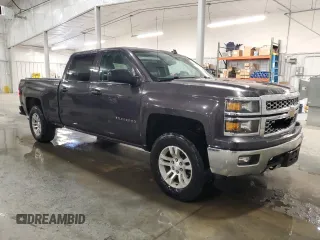 2014 Chevrolet Silverado 1500 LT with VIN 3GCUKREC2EG542738, listed as a Copart auction lot 48954945 with 134,197 mi miles and Salvage Title. Bid and sale history available at DreamBid. Image 4.