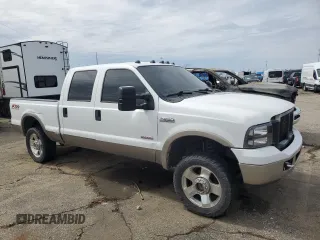2006 Ford F-250 XL with VIN 1FTSW21P16EC83843, listed as a Copart auction lot 51687355 with 209,950 mi miles and Clean title. Bid and sale history available at DreamBid. Image 4.