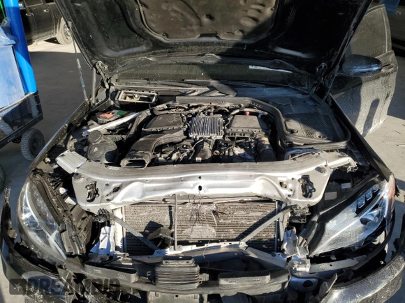 2017 Mercedes-Benz C 43 AMG with VIN 55SWF6EB7HU209463, listed as a Copart auction lot 87859325 with 99,801 mi miles and Salvage Title. Bid and sale history available at DreamBid. Image 11.