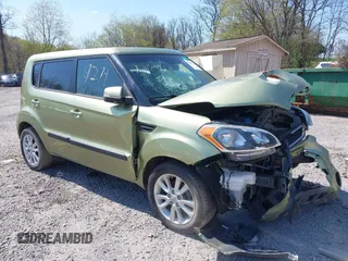 2013 Kia Soul ! with VIN KNDJT2A67D7602059, listed as a IAAI auction lot 38549274 with 92,118 mi miles. Bid and sale history available at carsss.com. Image 1.