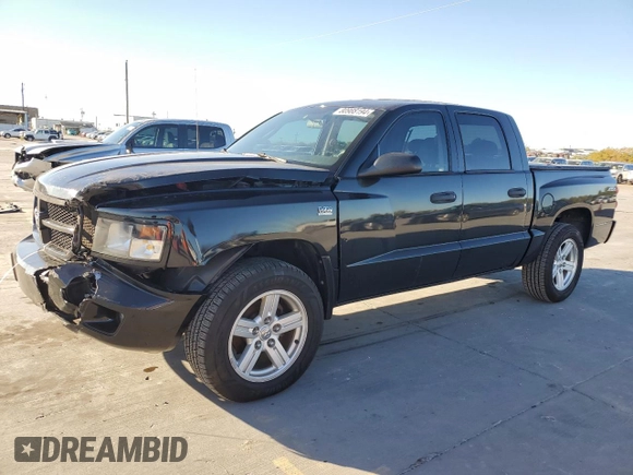 2010 Dodge Dakota Bighorn/Lonestar with VIN 1D7RW3GP5AS173082, listed as a Copart auction lot 80988194 with 74,525 mi miles and Clean Title. Bid and sale history available at carsss.com. Image 1.