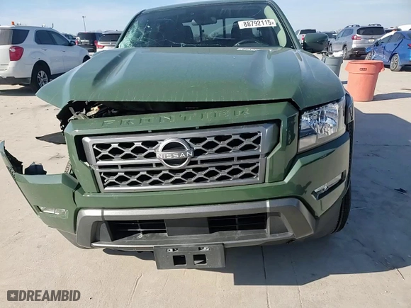 2022 Nissan Frontier PRO-X with VIN 1N6ED1EJ3NN604795, listed as a Copart auction lot 88792115 with 62,856 mi miles and Salvage Title. Bid and sale history available at carsss.com. Image 9.