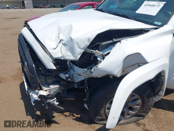 2017 Toyota Tacoma SR5 with VIN 3TMBZ5DN3HM008801, listed as a IAAI auction lot 42660672 with 132,871 mi miles and . Bid and sale history available at DreamBid. Image 6.