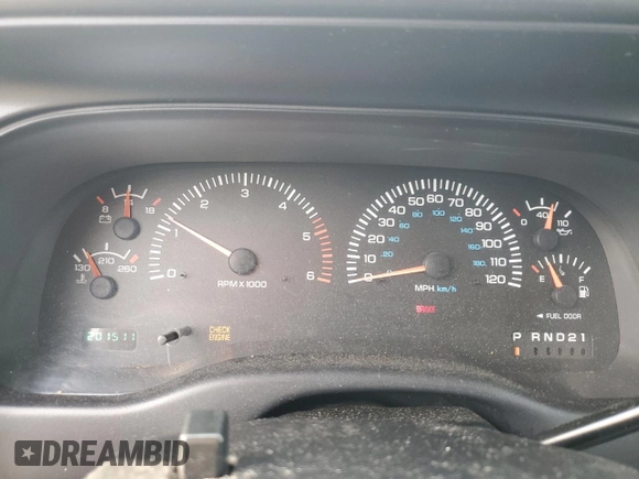 1999 Dodge Dakota SLT with VIN 1B7GL22X7XS121831, listed as a Copart auction lot 43424265 with 201,511 mi miles and Salvage Title. Bid and sale history available at carsss.com. Image 9.