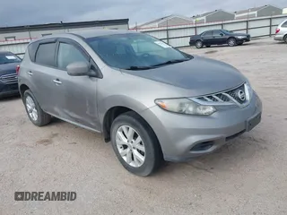 2012 Nissan Murano SL with VIN JN8AZ1MU3CW111709, listed as a IAAI auction lot 41622419 with 160,676 mi miles and . Bid and sale history available at carsss.com. Image 1.