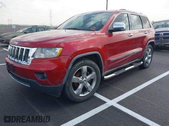 2011 Jeep Grand Cherokee Overland with VIN 1J4RS6GT4BC561169, listed as a IAAI auction lot 41847912 with 220,713 mi miles and . Bid and sale history available at DreamBid. Image 2.