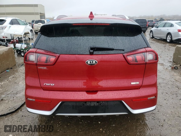 2018 Kia Niro LX with VIN KNDCB3LC7J5170343, listed as a Copart auction lot 47645555 with 83,727 mi miles and Salvage Title. Bid and sale history available at carsss.com. Image 6.