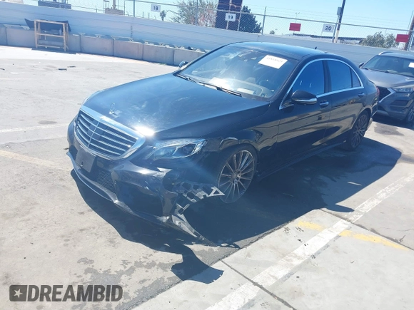 2016 Mercedes-Benz S 550 with VIN WDDUG8CB4GA225993, listed as a IAAI auction lot 41818925 with 72,053 mi miles and . Bid and sale history available at carsss.com. Image 2.