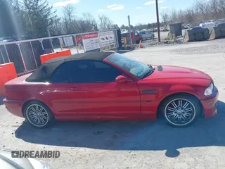 2002 BMW 3 Series M3 with VIN WBSBR93482EX23160, listed as a IAAI auction lot 41908228 with 106,955 mi miles. Bid and sale history available at carsss.com. Image 12.