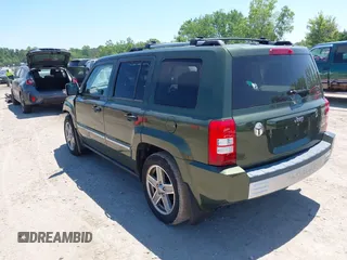 2008 Jeep Patriot Limited with VIN 1J8FT48W38D708743, listed as a IAAI auction lot 42665046 with 71,176 mi miles and . Bid and sale history available at DreamBid. Image 3.