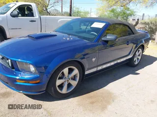 2009 Ford Mustang with VIN 1ZVHT84NX95133912, listed as a IAAI auction lot 42046053 with 57,438 mi miles and . Bid and sale history available at DreamBid. Image 2.