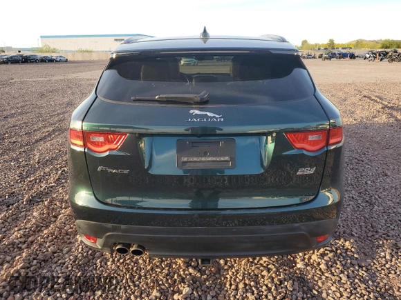 2017 Jaguar F-PACE 20d Prestige with VIN SADCK2BN2HA086479, listed as a Copart auction lot 53671015 with 77,453 mi miles and Clean Title. Bid and sale history available at carsss.com. Image 6.