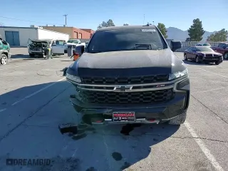 2022 Chevrolet Tahoe Z71 with VIN 1GNSKPKD0NR242244, listed as a Copart auction lot 43456335 with 52,889 mi miles and Salvage Title. Bid and sale history available at carsss.com. Image 12.