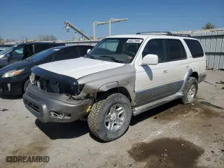 2000 Toyota 4Runner Limited with VIN JT3HN87R1Y0276159, listed as a Copart auction lot 46527995 with 325,867 mi miles and Salvage Title. Bid and sale history available at carsss.com. Image 1.