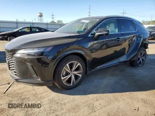 2024 Lexus RX with VIN 2T2BAMCA9RC043655, listed as a Copart auction lot 74628044 with 25,333 mi miles and Salvage Title. Bid and sale history available at carsss.com. Image 1.