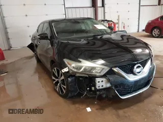 2017 Nissan Maxima Platinum with VIN 1N4AA6AP4HC451884, listed as a IAAI auction lot 41562851 with 166,511 mi miles and . Bid and sale history available at DreamBid. Image 1.