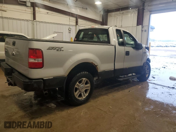 2008 Ford F-150 XL with VIN 1FTRF14W48KD13417, listed as a Copart auction lot 87728275 with 0 mi miles and Non Repairable. Bid and sale history available at carsss.com. Image 3.