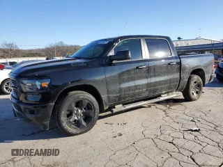 2023 Ram 1500 Tradesman with VIN 1C6SRFGT7PN658355, listed as a Copart auction lot 88889075 with 14,872 mi miles and Clean title. Bid and sale history available at DreamBid. Image 1.