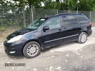 2009 Toyota Sienna XLE with VIN 5TDZK22C49S269682, listed as a Copart auction lot 58130255 with 156,210 mi miles and Salvage title. Bid and sale history available at DreamBid. Image 1.