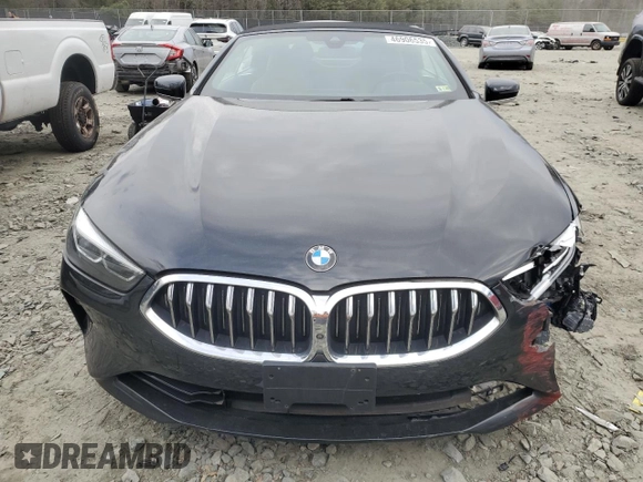 2020 BMW 8 Series 840i with VIN WBADZ4C07LCE88649, listed as a Copart auction lot 46906535 with 38,604 mi miles and Salvage title. Bid and sale history available at DreamBid. Image 5.