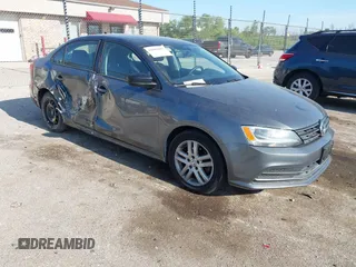 2015 Volkswagen Jetta S with VIN 3VW2K7AJ9FM202034, listed as a IAAI auction lot 42509287 with 141,588 mi miles and . Bid and sale history available at DreamBid. Image 1.