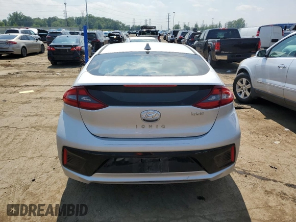 2018 Hyundai Ioniq Limited with VIN KMHC85LCXJU071785, listed as a Copart auction lot 63737715 with 73,002 mi miles and Clean title. Bid and sale history available at DreamBid. Image 6.
