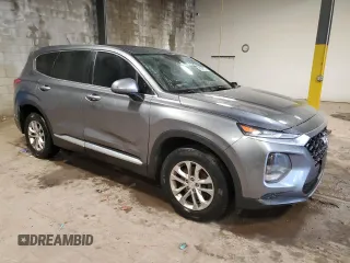 2019 Hyundai Santa Fe SE with VIN 5NMS23AD1KH007340, listed as a Copart auction lot 57855435 with 136,751 mi miles and Clean title. Bid and sale history available at DreamBid. Image 4.