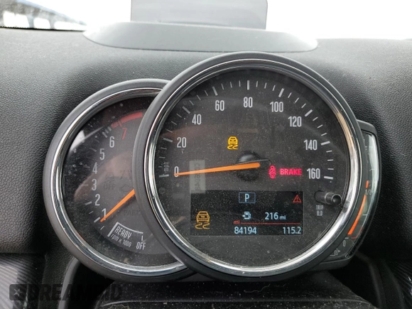 2020 MINI Countryman Cooper S with VIN WMZYW7C00L3L48776, listed as a Copart auction lot 80785704 with 84,194 mi miles and Salvage title. Bid and sale history available at DreamBid. Image 9.